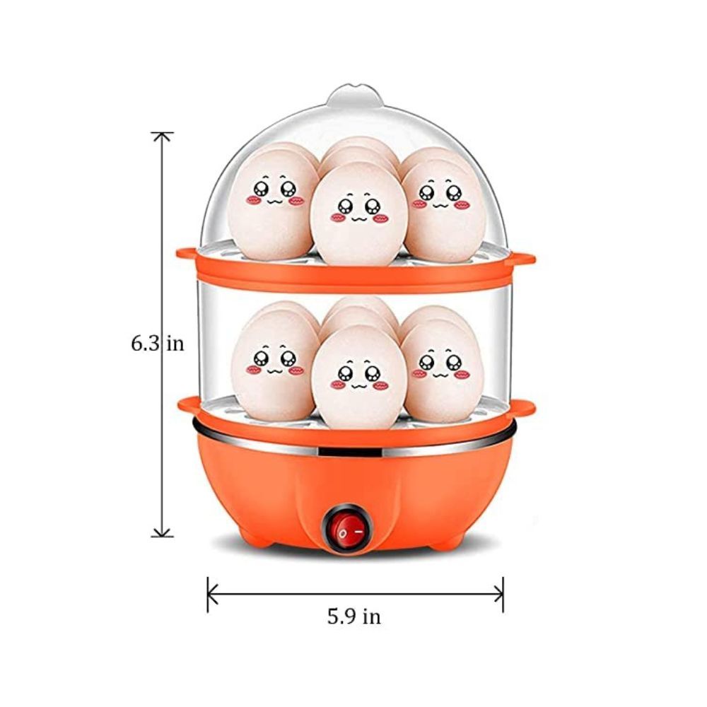 Zuvexa Egg Boiler Poacher Automatic Off Steaming